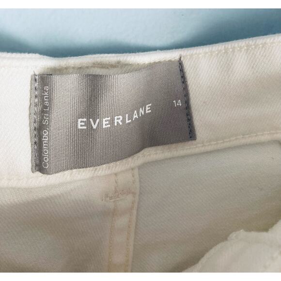 Everlane Straight Leg Crop 14 White - Picture 8 of 8
